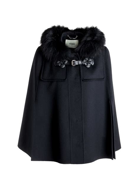 fendi jacket fur hood|what fur does Fendi use.